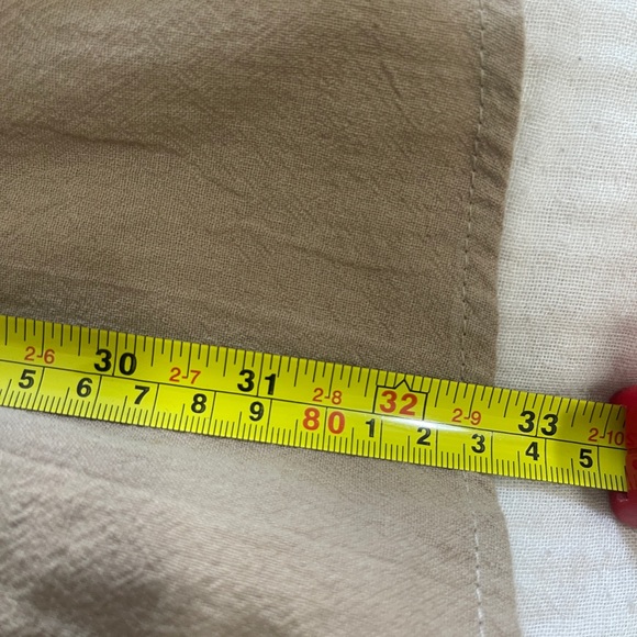 loverichie Womens Dress Size Large Tan Boho Peasant Mini - Picture 11 of 14